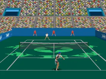 Power Serve 3D Tennis (US) screen shot game playing